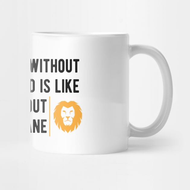 Beard - A man without a beard is like a lion without mane by KC Happy Shop
